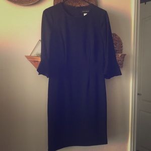 Donna Morgan simple black dress